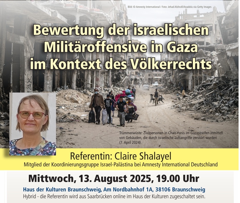 Mehr über den Artikel erfahren Claire Shalayel Vortrag